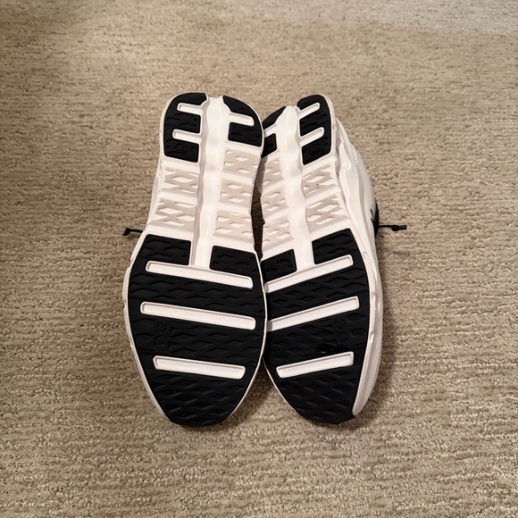 On Running Black and White Athletic Shoes - Picture 6 of 9